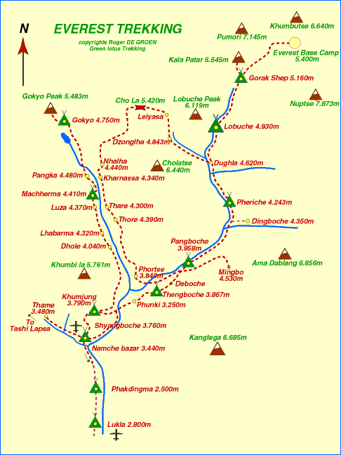 Map of Trip