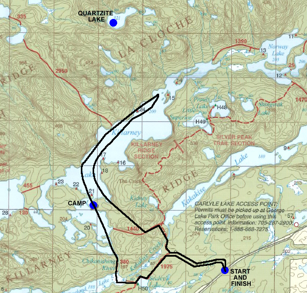 Killarney Map