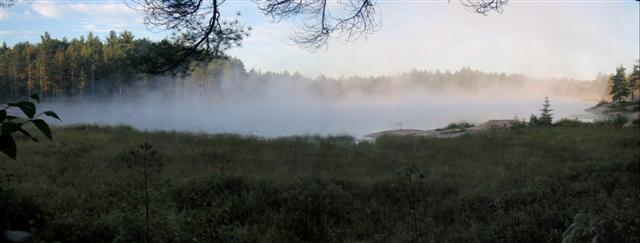 Little Rock Lake Morning Pan