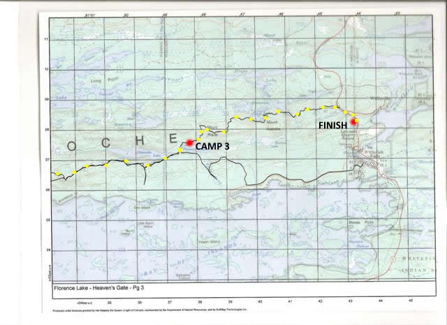 Heavens Gate Trail Map