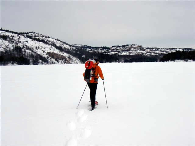 Steve on the lake