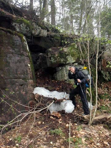 Ice on the Trail