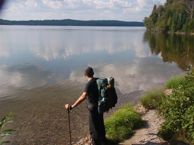 Jay Looking out onto Wakami